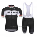 2019 Fietskleding Colnago Wit Zwart Korte Mouwen en Koersbroek