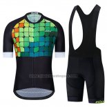 2019 Fietskleding Etixxl Zwart Groen Blauw Korte Mouwen en Koersbroek