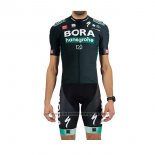 2021 Fietskleding Bora-Hansgrone Donker Groen Korte Mouwen en Koersbroek