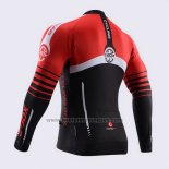 2015 Fietskleding Fox Cyclingbox Zwart en Rood Lange Mouwen en Koersbroek