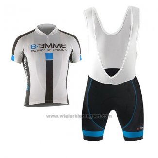 2017 Fietskleding Biemme Identity Wit Korte Mouwen en Koersbroek