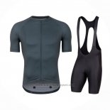 2021 Fietskleding Pearl Izumi Grijs Zwart Korte Mouwen en Koersbroek
