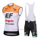 2018 Windvest Cannondale Drapac Wit en Oranje