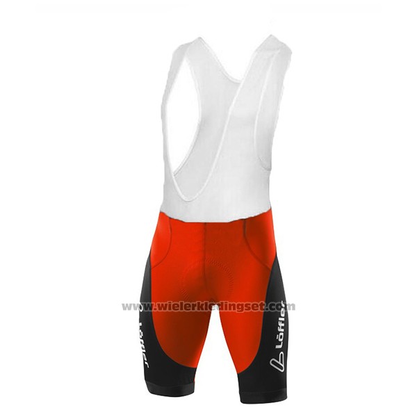 2017 Fietskleding Loffler Pro Racing Zwart Korte Mouwen en Koersbroek